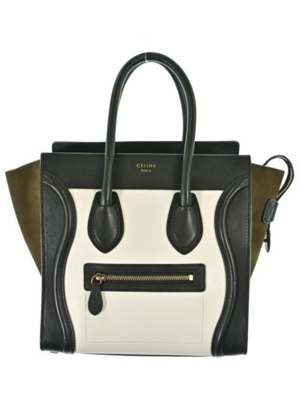 Celine Luggage Micro Shopper Handbag